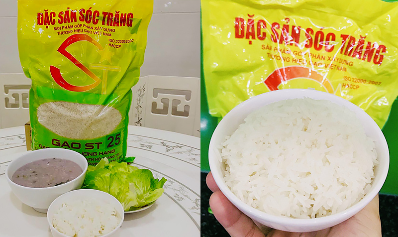 Gạo ngon nhất thế giới thương hiệu Việt Nam