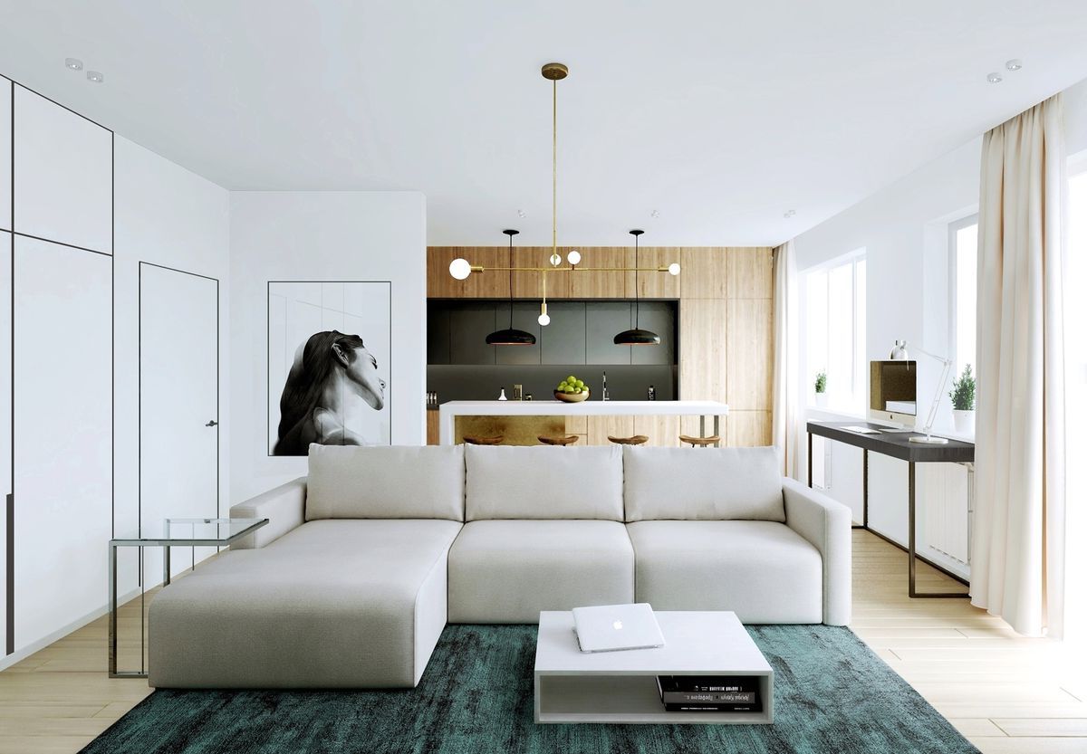 Phòng khách phong cách tối giản - Xu hướng thiết kế năm 2022