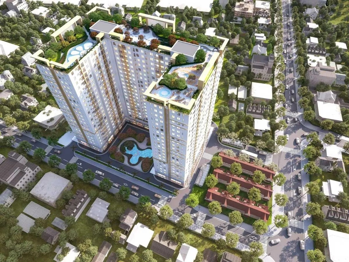 quy mô dự án căn hộ chung cư Uni Park Nam Sài Gòn