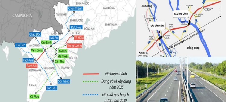 Quy mô dự án cao tốc nối Tiền Giang với Đồng Tháp